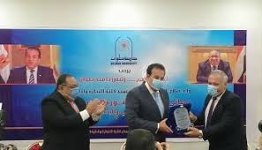 وزير التعليم العالي يضع حجر الأساس لجامعة حلوان الأهلية