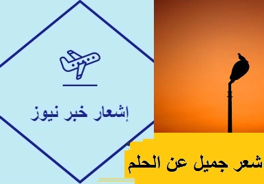 شعر جميل عن الحلم