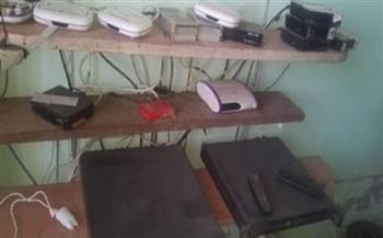 الأمن يداهم شركة إنتاج فنى بدون ترخيص بالجيزة