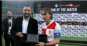 مودريتش ورفاقه يقسون على المنتخب المصري وكرواتيا بطل كأس العاصمة