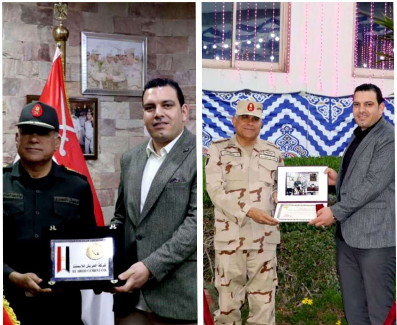 تكريم رجل الاعمال احمد طلعت